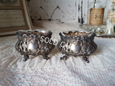 画像2: シルバープレートマスタード入れセット