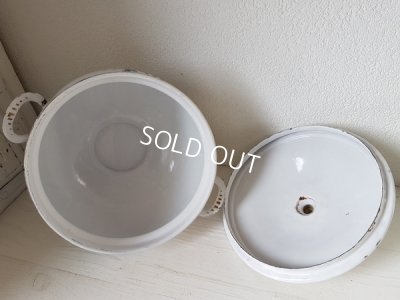 画像4: BWホーロー花柄スーピエール