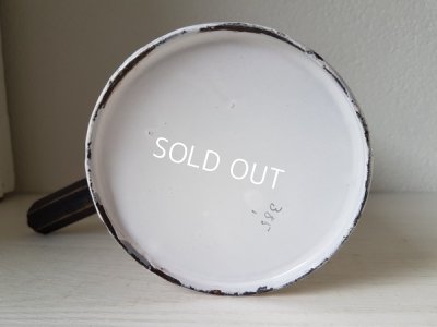 画像10: BWホーロー花柄チョコレートポット