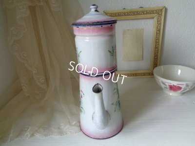 画像7: Japyピンクビオラとすずらん柄コーヒーポット