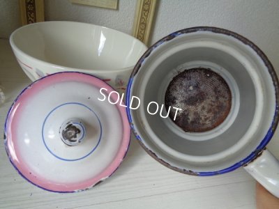 画像8: Japyピンクビオラとすずらん柄コーヒーポット