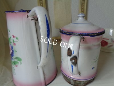 画像11: Japyピンクビオラとすずらん柄コーヒーポット