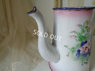 画像12: Japyピンクビオラとすずらん柄コーヒーポット