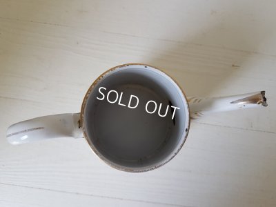 画像2: BF社ホーロー小花柄コーヒーポット