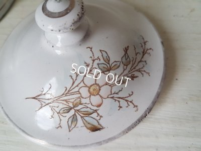 画像10: BF社ホーロー小花柄コーヒーポット