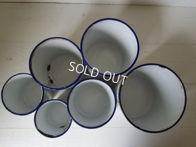 画像11: ホーロー花柄キャニスター