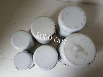 画像12: ホーロー花柄キャニスター