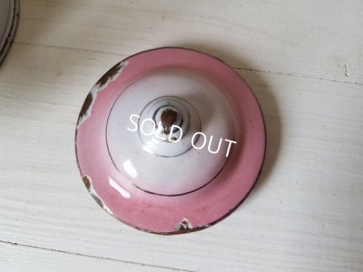 画像5: ホーローピンクローズ柄コーヒーポット