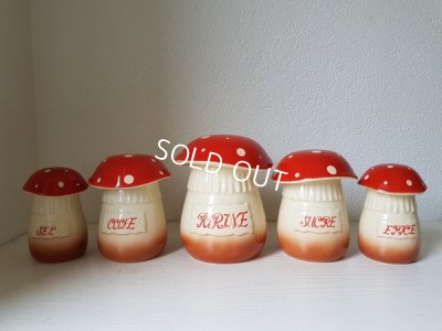 画像4: 陶器製きのこキャニスター
