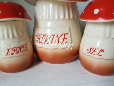 画像10: 陶器製きのこキャニスター