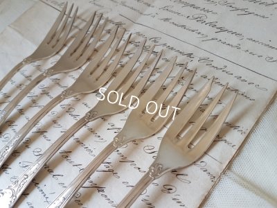 画像9: 箱付シルバーフォークセット