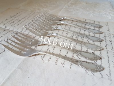 画像13: 箱付シルバーフォークセット