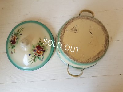 画像9: Japyローズとパンジー柄キャセロール