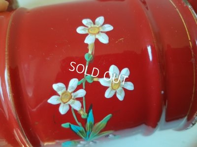 画像7: エトワール社すみれ柄キャニスター