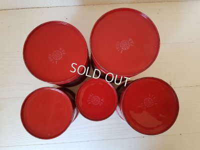 画像16: エトワール社すみれ柄キャニスター