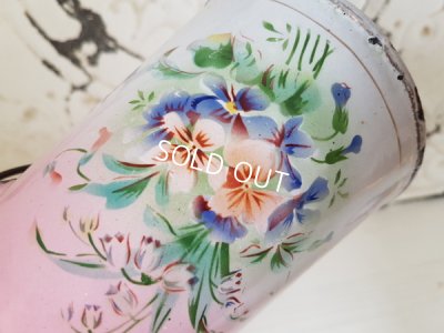 画像9: Japyピンクぼかしビオラとすずらん柄ミルクキャリー