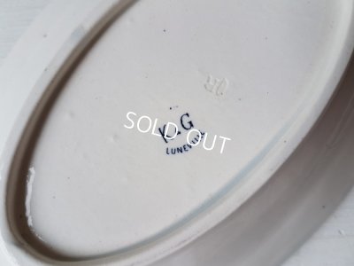 画像5: K&Grリュネヴィル窯のイニシャルプレート