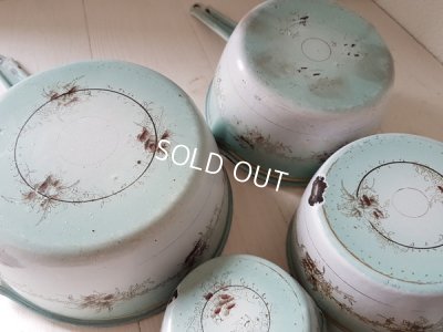 画像3: ホーロー花柄ウエディングセット