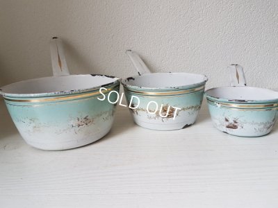 画像10: ホーロー花柄ウエディングセット