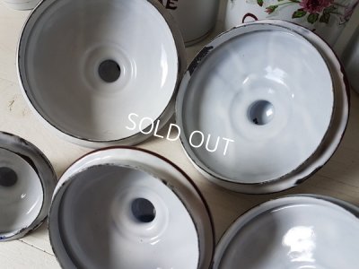 画像11: ホーローローズ柄キャニスター