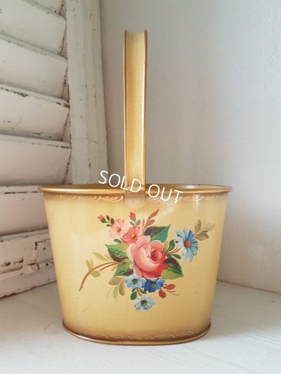 画像10: 手描き花柄カトラリー入れ