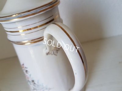 画像2: BF手描き花柄コーヒーポット