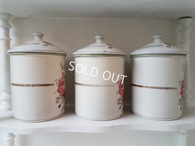 画像4: Japyローズ柄キャニスター