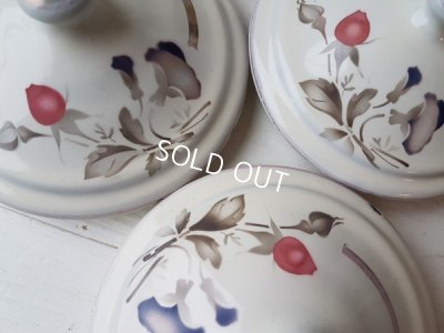 画像9: Japyローズ柄キャニスター