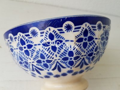 画像2: モロッコ柄カフェオレボウル