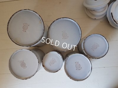 画像12: エトワール社手描きキャニスターセット