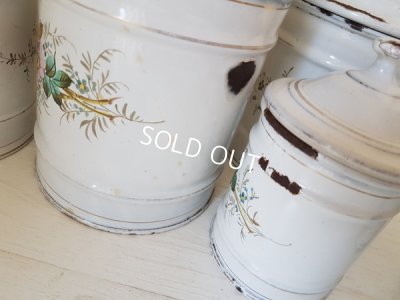 画像15: エトワール社手描きキャニスターセット