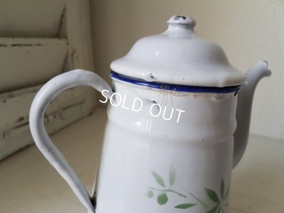 画像11: ホーロー花柄コーヒーポット