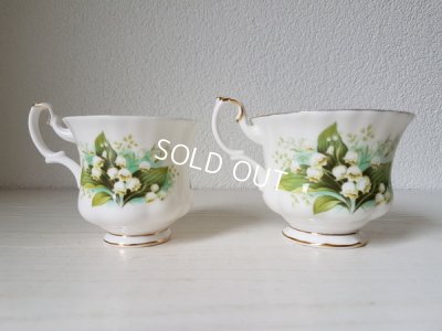 画像10: ロイヤルアルバートすずらん柄カップ&ソーサー