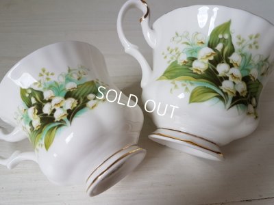 画像15: ロイヤルアルバートすずらん柄カップ&ソーサー