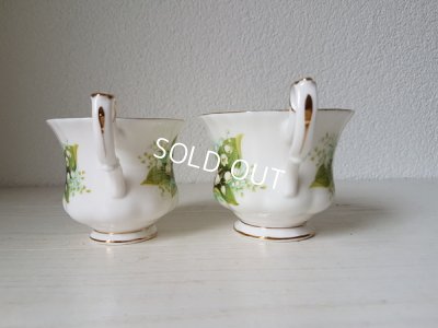 画像9: ロイヤルアルバートすずらん柄カップ&ソーサー