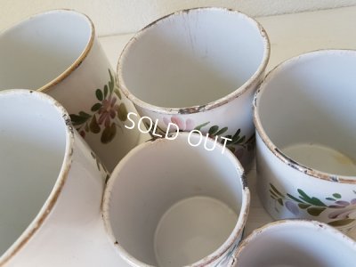 画像19: BF手描き花柄キャニスター6P