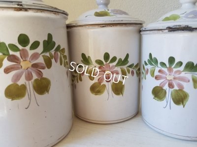 画像8: BF手描き花柄キャニスター6P