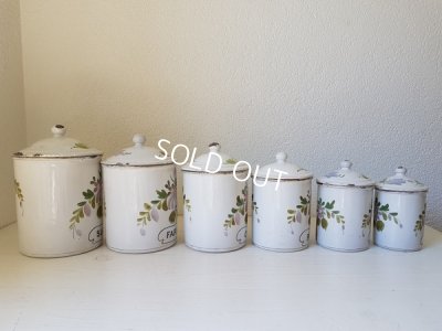 画像4: BF手描き花柄キャニスター6P