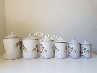 画像6: BF手描き花柄キャニスター6P