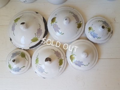 画像12: BF手描き花柄キャニスター6P