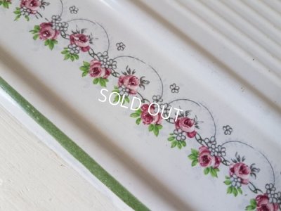 画像2: BB白ローズガーランド柄レードルラック