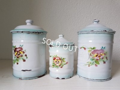 画像5: Japyパンジー柄キャニスター3P