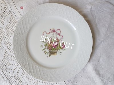 画像2: Ｂavaria Ｓchmannローズ花かご柄プレート