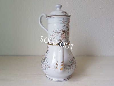 画像8: BWホーロー花柄コーヒーポット