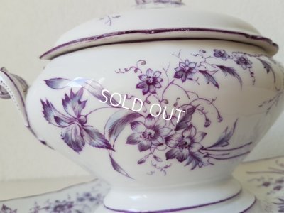 画像3: 陶器花柄ソーシエ