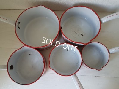 画像8: BBローズガーランド赤片手鍋セット