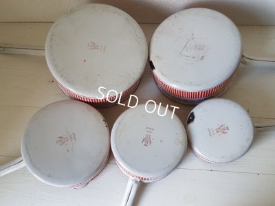 画像9: BBローズガーランド赤片手鍋セット