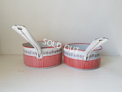 画像14: BBローズガーランド赤片手鍋セット