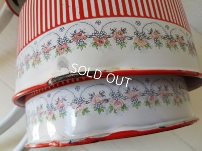 画像3: BBローズガーランド赤片手鍋セット