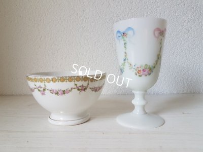 画像5: ローズガーランド柄カフェオレボウル&グラス